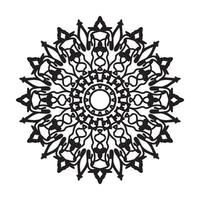 Hand drawn mandala. decoration in ethnic oriental  doodle ornament. vector