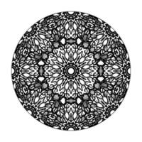 Hand drawn mandala. decoration in ethnic oriental  doodle ornament. vector