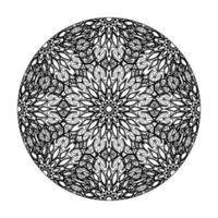 Hand drawn mandala. decoration in ethnic oriental  doodle ornament. vector