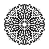 Hand drawn mandala. decoration in ethnic oriental  doodle ornament. vector