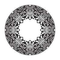 Hand drawn mandala. decoration in ethnic oriental  doodle ornament. vector