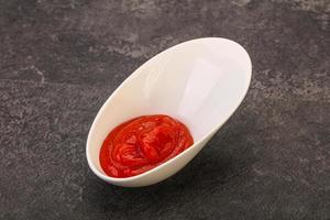 Mexican hot chili sriracha sauce photo