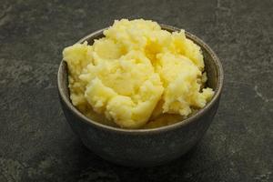 Mashed potato in the bowl photo