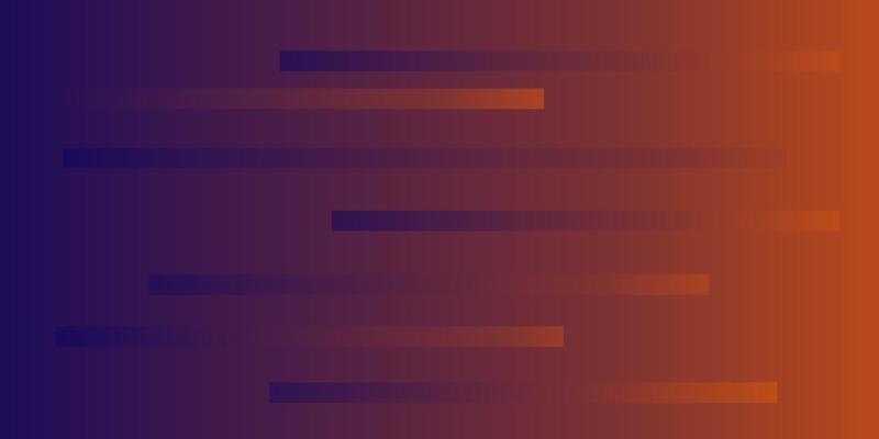 abstract style background and blue and orange gradient line elements. blank banner design