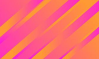 fondo con patrón de línea recta de color rosa y amarillo. diseño abstracto para banner vector