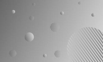 gray abstract background with simple geometric elements. for banner design, flyer vector