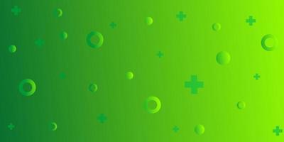 Abstract geometric background with green gradient color. for banner, poster, website design vector