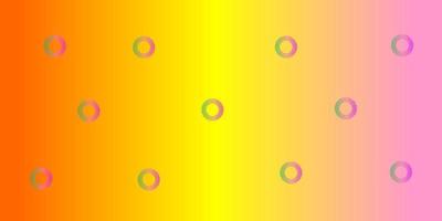 yellow and orange gradient background with circle elements. used for banner and billboard designs vector