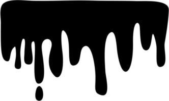 Black dripping vectors