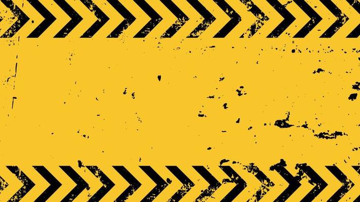 Abstract under construction background with black and yellow stripes vector ilustration