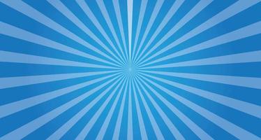 Blue Sunburst background Vector Graphics