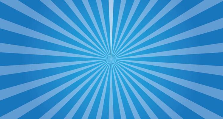 Blue Sunburst background Vector Graphics