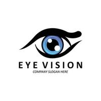 Eyes Logo Design, Vision of the World, vector illustration of organs