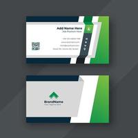 Creative business card design template vector