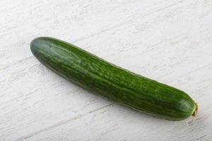 Cucumber on wood