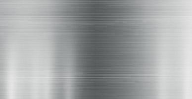 Panoramic steel background metal texture with highlights - Vector