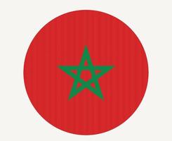 Morroco Flag National Africa Emblem Icon Vector Illustration Abstract Design Element