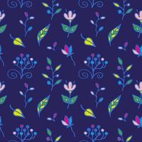 Seamless texture with floral background, vector pattern from flowers, wallpaper