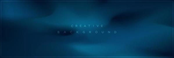 Modern abstract dark blue gradient banner background design vector