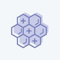 Icon Propolis. suitable for Bee Farm. two tone style. simple design editable. design template vector. simple illustration vector