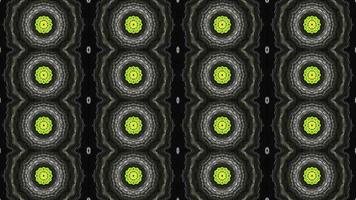 symmetrie beweging caleidoscoop abstracte achtergrond in 4k video