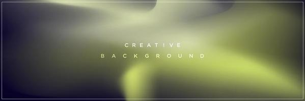 Modern abstract gradient soft yellow banner background vector