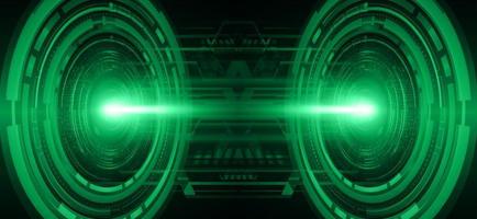eye cyber circuit future technology concept background vector