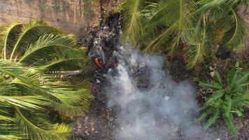 Maleisië open branden gebeuren video