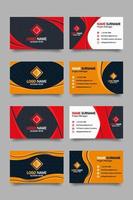 Business Card Templates vector