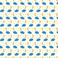 colorful and bright pattern for children's products vector