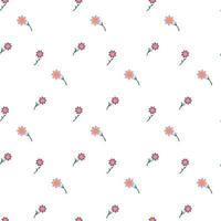 flowers pattern for background and printing on any materials vector