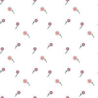 flowers pattern for background and printing on any materials vector