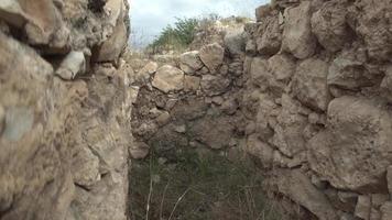 roches anciennes de khirbet qeiyafa, ou forteresse d'elah, israël