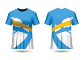 Sports Racing  Jersey Design Template for Team Uniforms Vector