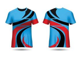 Plantilla de diseño de camiseta de carreras deportivas para vector de uniformes de equipo