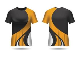 Sports Racing  Jersey Design for Team Uniforms Vector