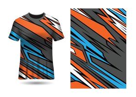 Jersey Sport abstract texture design for racing   gaming  motocross  cycling Vector