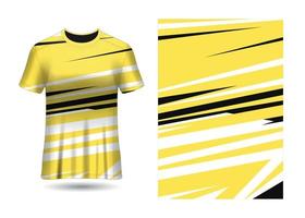 Sports Racing  Jersey Design Template for Team Uniforms Vector