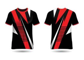 Sports Racing  Jersey Design Template for Team Uniforms Vector