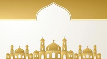 Islamic Background. Eid Mubarak Background. Ramadan Kareem Background. vector