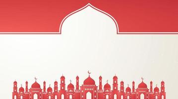 Islamic Background. Eid Mubarak Background. Ramadan Kareem Background. vector