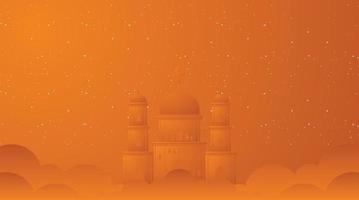 Islamic Background. Eid Mubarak Background. Ramadan Kareem Background. vector