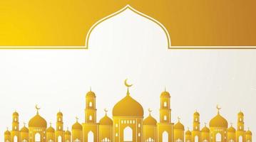 Islamic Background. Eid Mubarak Background. Ramadan Kareem Background. vector