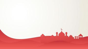 fondo islámico. fondo de eid mubarak. fondo de ramadán kareem. vector