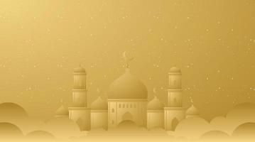 Islamic Background. Eid Mubarak Background. Ramadan Kareem Background. vector