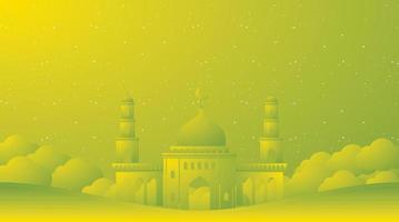 Islamic Background. Eid Mubarak Background. Ramadan Kareem Background. vector