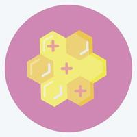 Icon Propolis. suitable for Bee Farm. Flat Style. simple design editable. design template vector. simple illustration vector