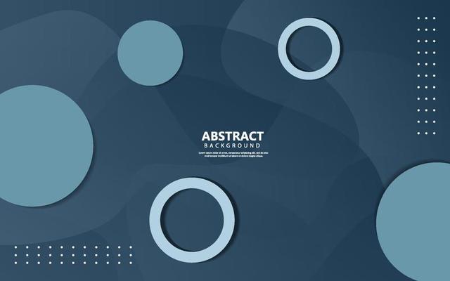 abstract blue background with circle