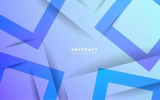 Abstract geometric blue background vector