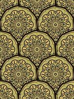 Mandala Seamless Pattern vector